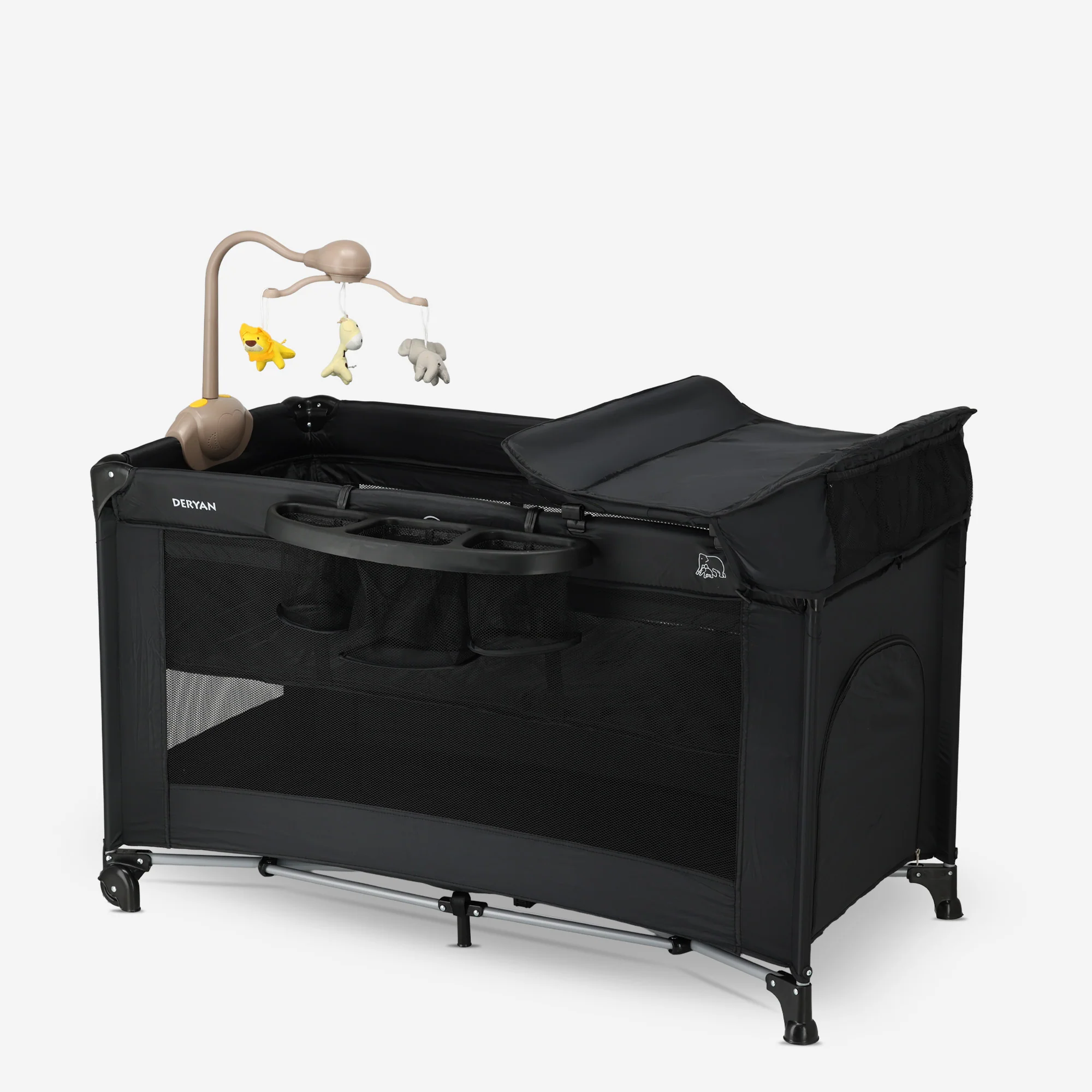 Believer Luxe Campingbed - Inclusief bodemverhoger - Zwart - Image 11