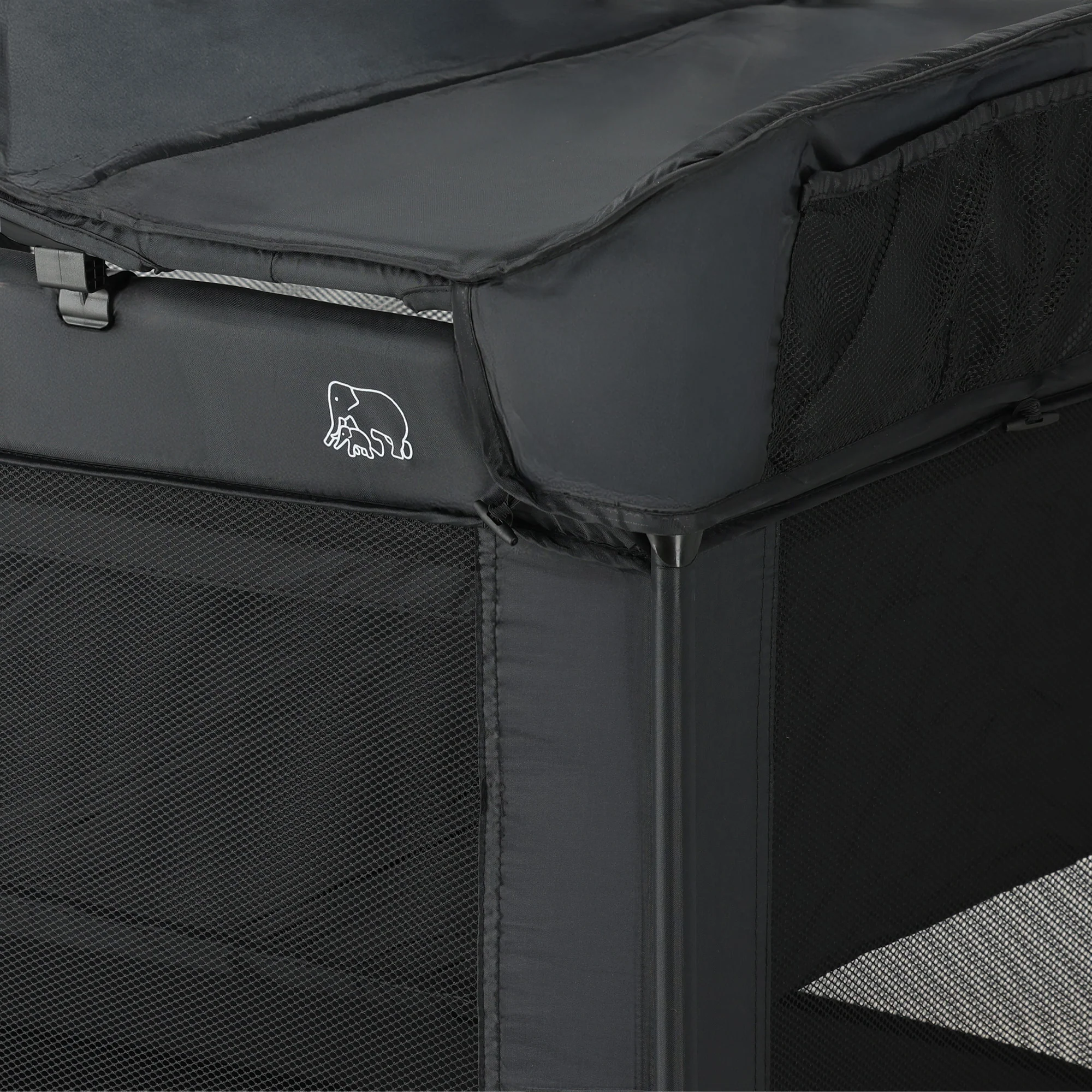 Believer Luxe Campingbed - Inclusief bodemverhoger - Zwart - Image 6