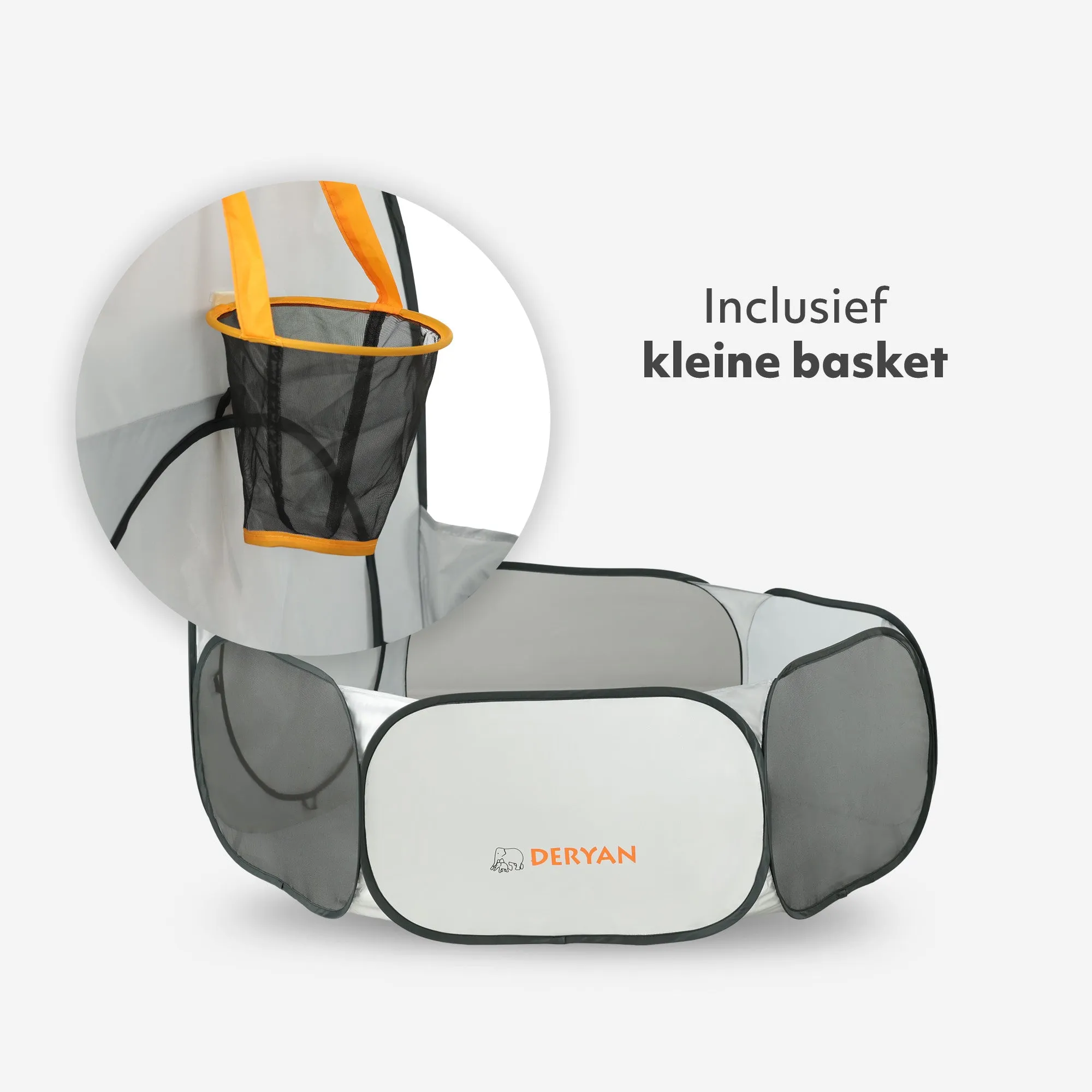 Basketbal Ballenbak Silver - Image 3